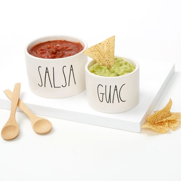 🔥🆕 Rae Dunn🔥Guac & Salsa Bowl Set - Picture 1 of 9
